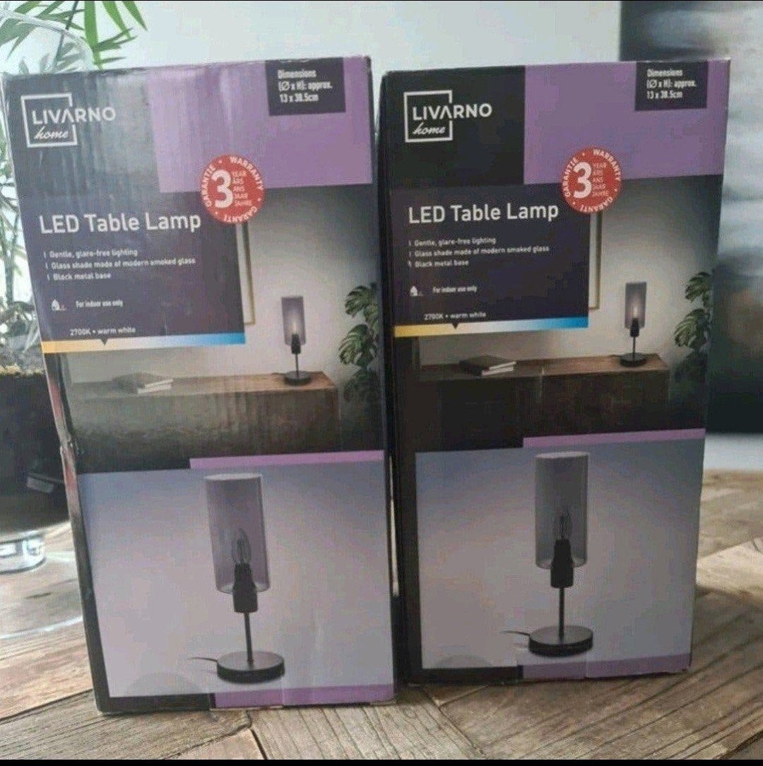 LED Tafellampen - Modern Design set van 2, Huis en Inrichting, Lampen | Tafellampen, LED verlichting, Overige merken, Nieuw, Overige fittingen