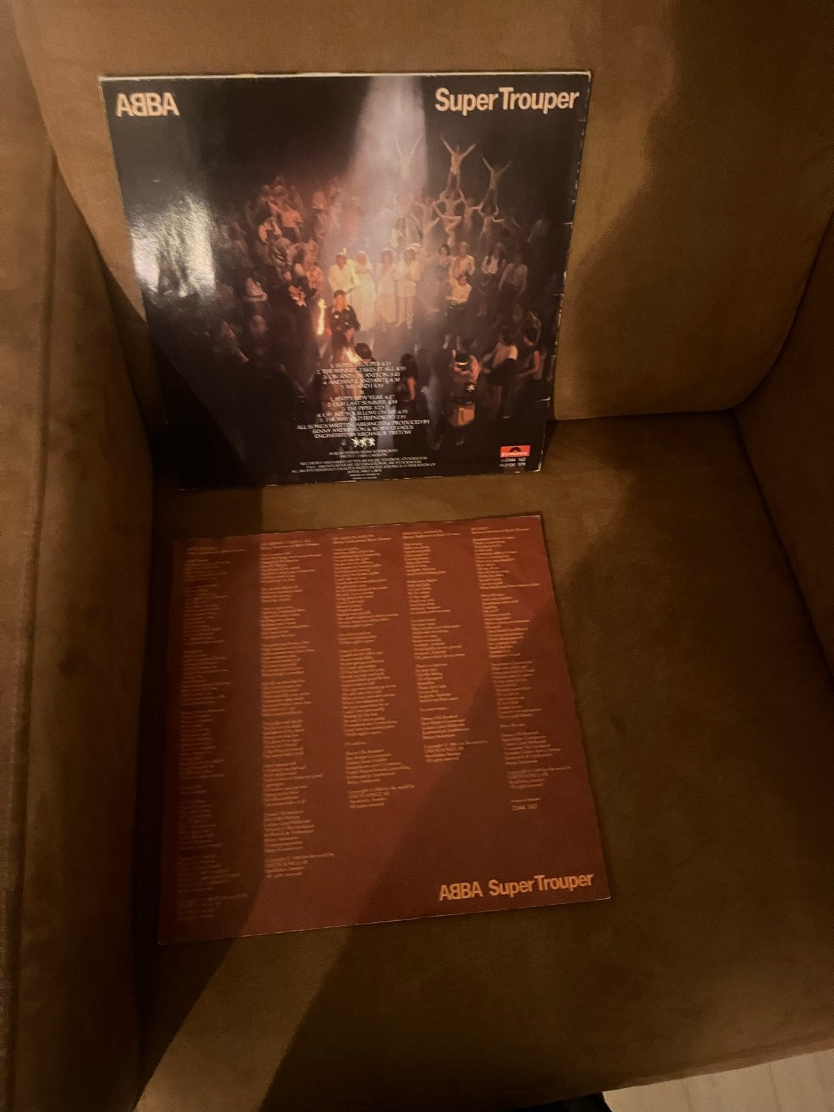 ABBA - Super Trouper LP (Pop, 1980), LP, Gebruikt, Pop, Ophalen of Verzenden