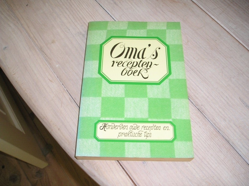 Oma's receptenboek, Boeken, Kookboeken, Ophalen of Verzenden, Gelezen, Europa