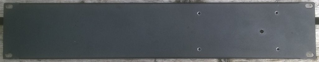 Paneel 2HE blind, 5x klein gat (3 mm), Gebruikt, Nb, Nb, Nb