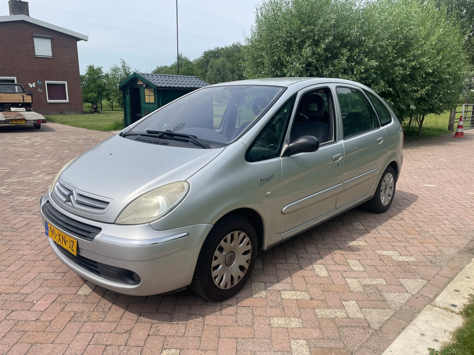Citroën Xsara 1.6 I 16V Picasso 2007 Grijs, Auto's, Citroën, Voorwielaandrijving, Stof, Xsara, 4 cilinders