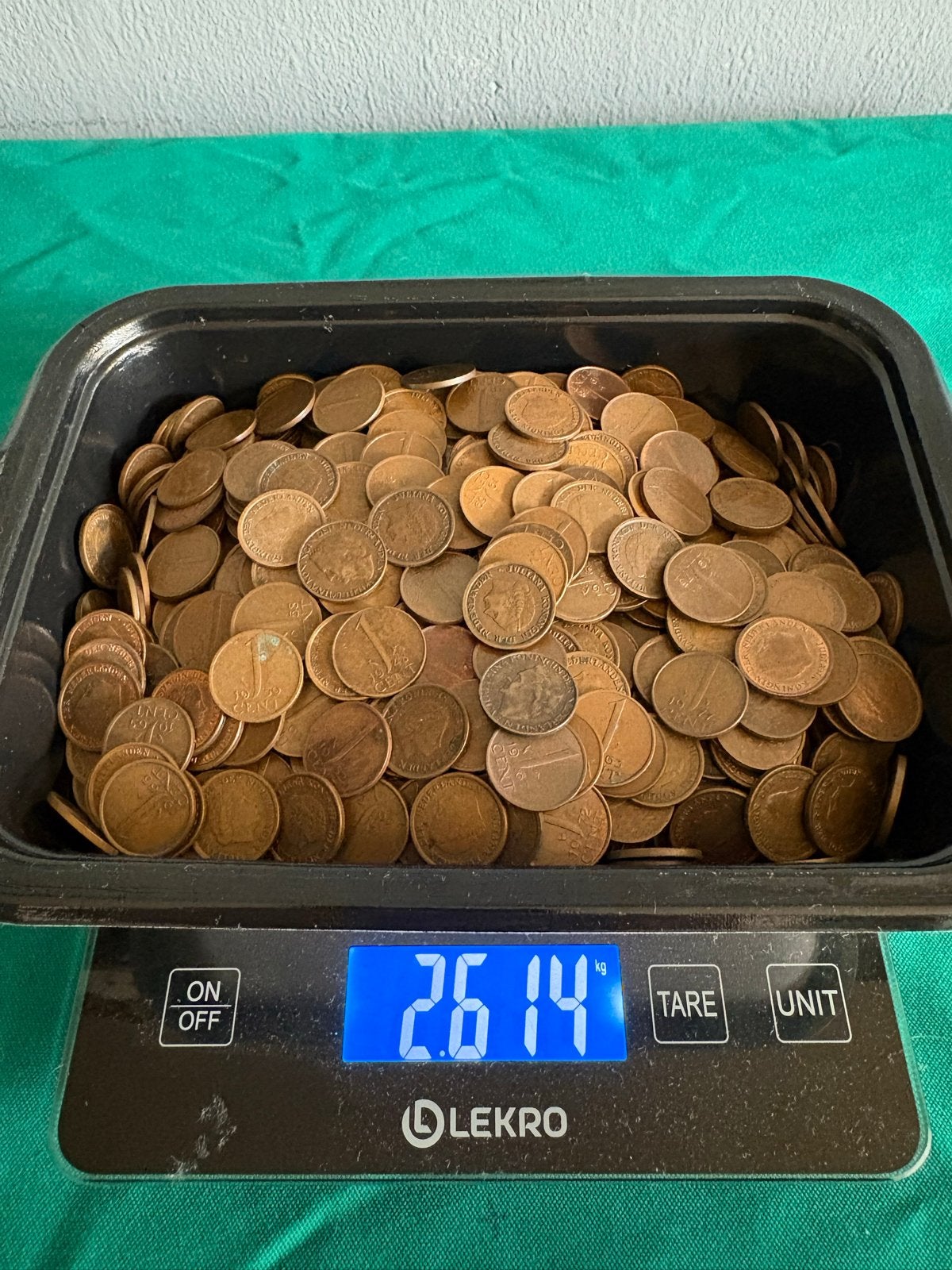 Oude Nederlandse 1 cent munten - 2.6 kg, Ophalen of Verzenden, Koningin Juliana, 1 cent, Losse munt