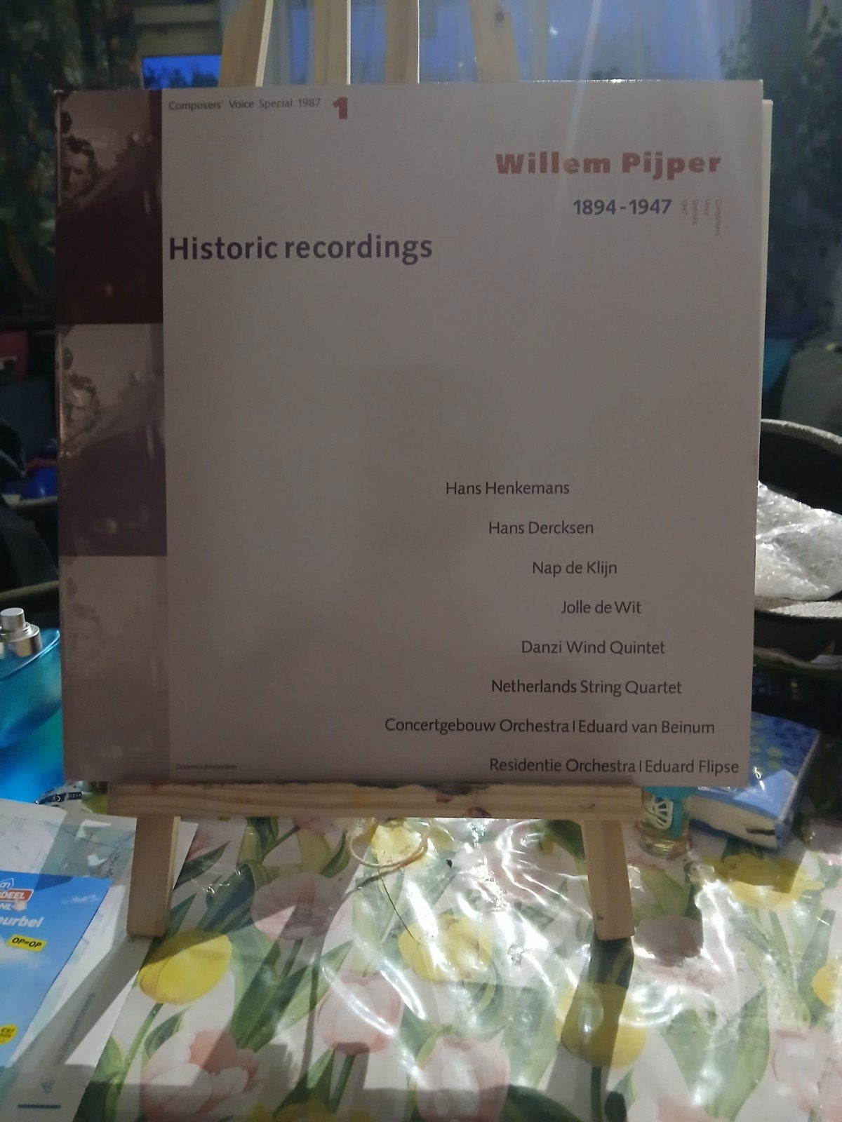 Willem PijperHistoric Recordings (Composers' Voice Special), Gebruikt, Overige componisten, Modernisme tot heden, Ophalen of Verzenden