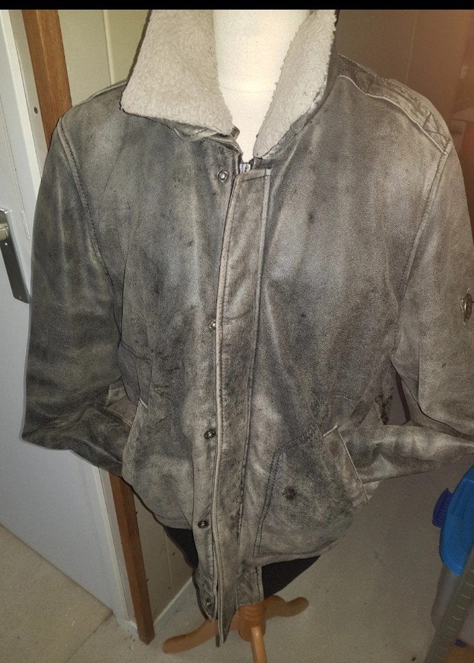 Urban 5884 lederen jack heren XXL zgan, Bruin, Urban 5884, Overige maten, Ophalen of Verzenden