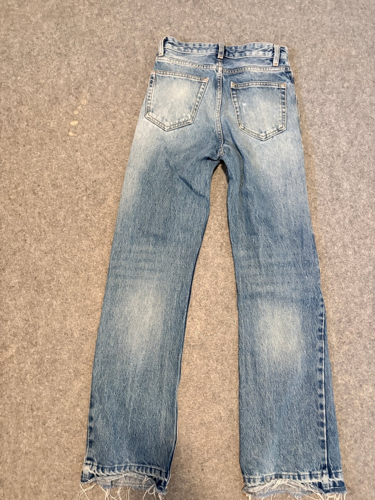 Zara flared jeans maat 36 - Amper gedragen!, Ophalen, Zo goed als nieuw, Blauw