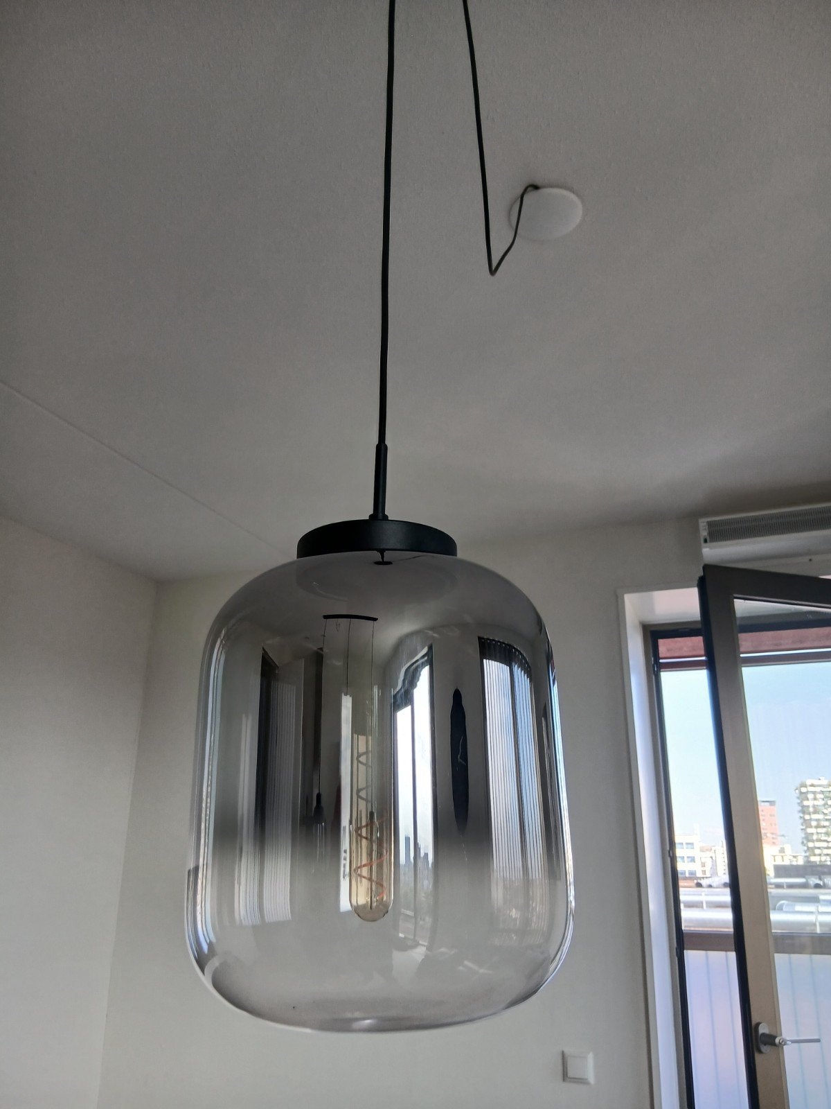 hanglamp glas, Ophalen, Glas