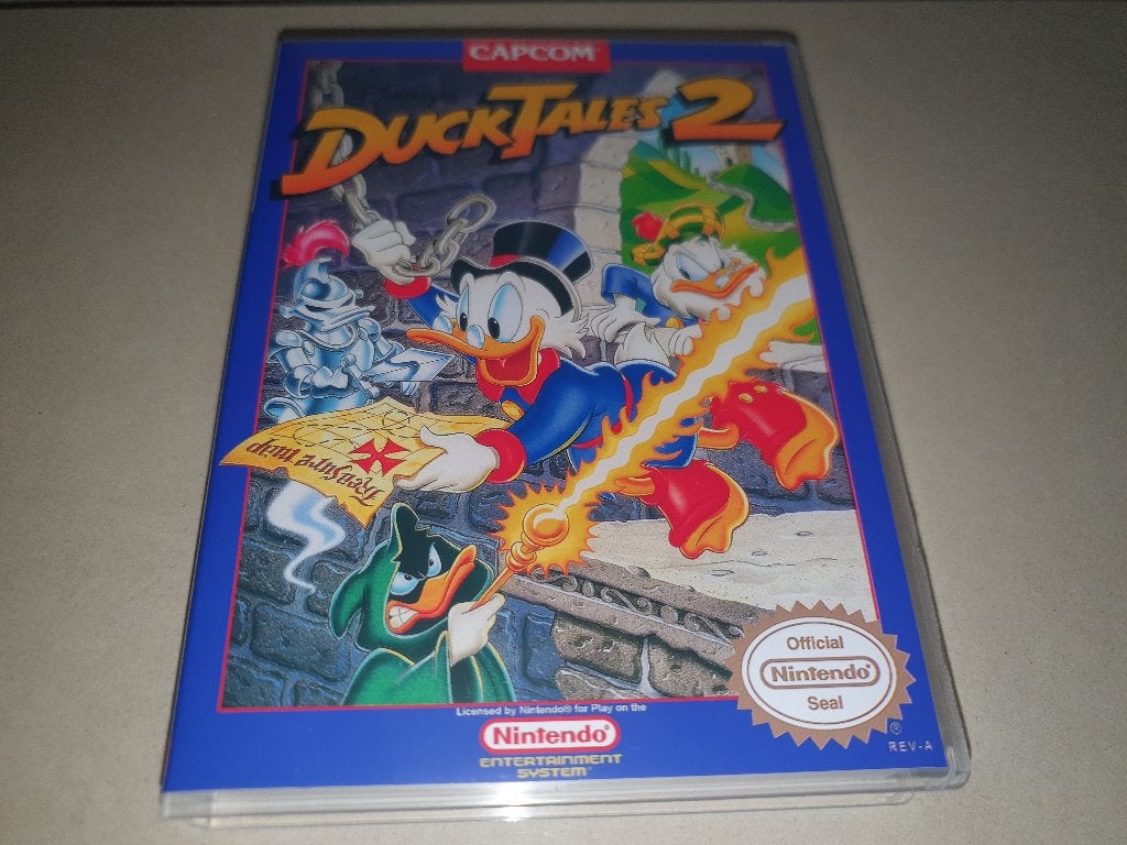 Duck Tales 2 NES Game Case, Avontuur en Actie, Verzenden, 1 speler, Zo goed als nieuw