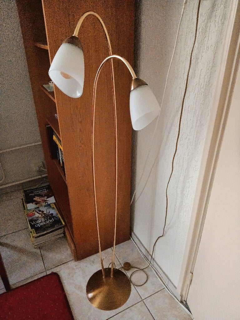 Schemerlamp, Ophalen, Gebruikt, Glas, 100 tot 150 cm