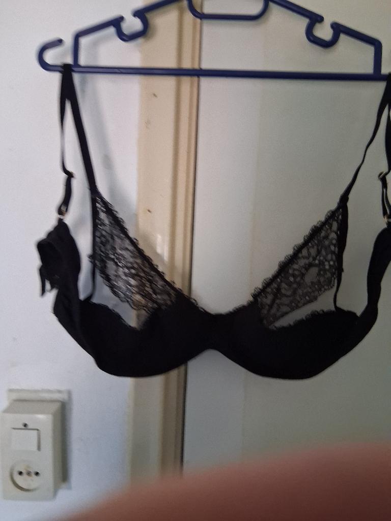 b h met tijgerprint aan de bovenkant, Onbekend, Ophalen, Zwart, BH