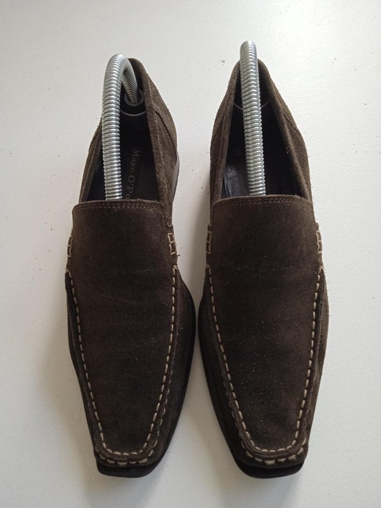 Suéde dames loafers van Marco Polo, Schoenen met lage hakken, Ophalen of Verzenden, Marco Polo, Gedragen