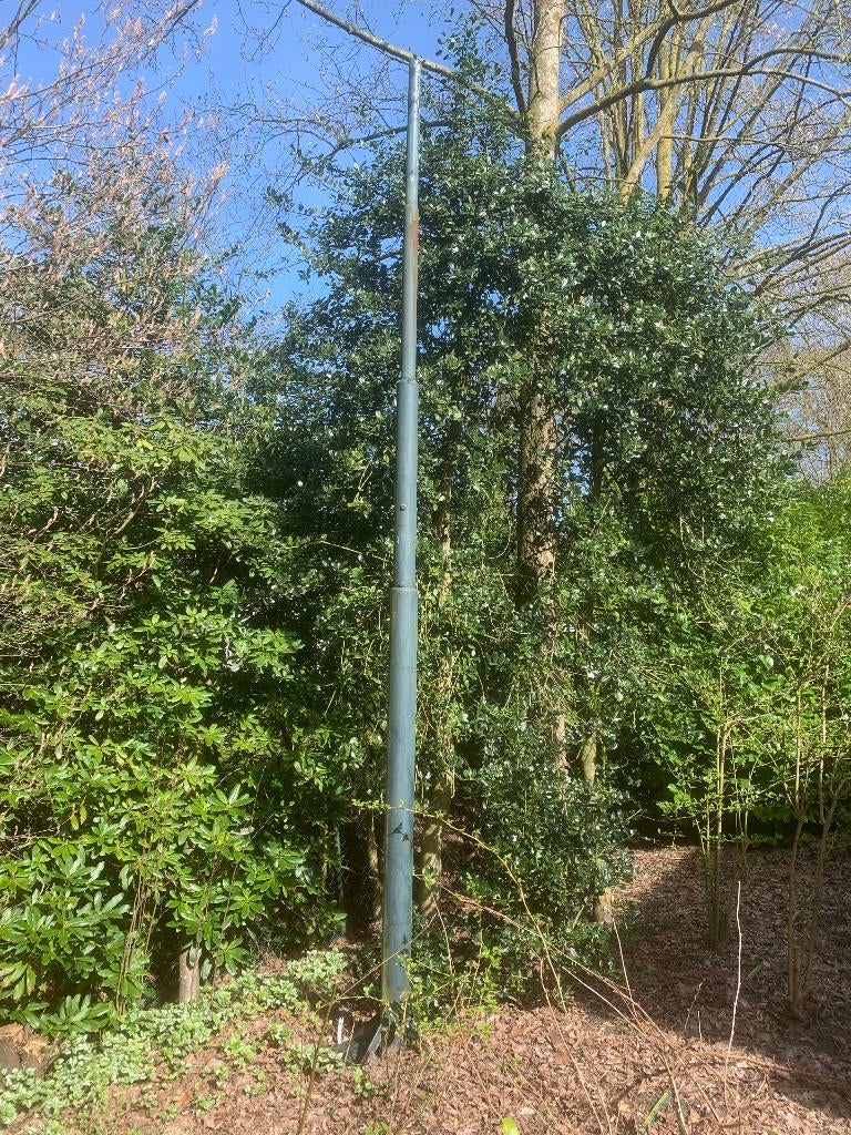 Antennemast 5,5 meter Flespaal Camerapaal mast, Ophalen, Gebruikt, Mast