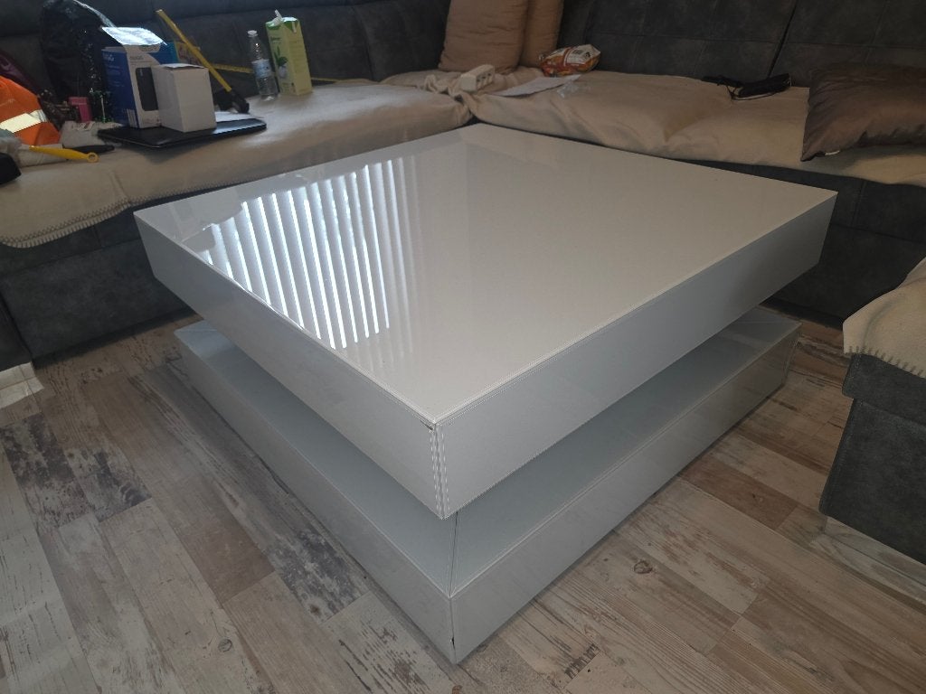 Salon tafel, Ophalen, Gebruikt, Vierkant, 5 – 50