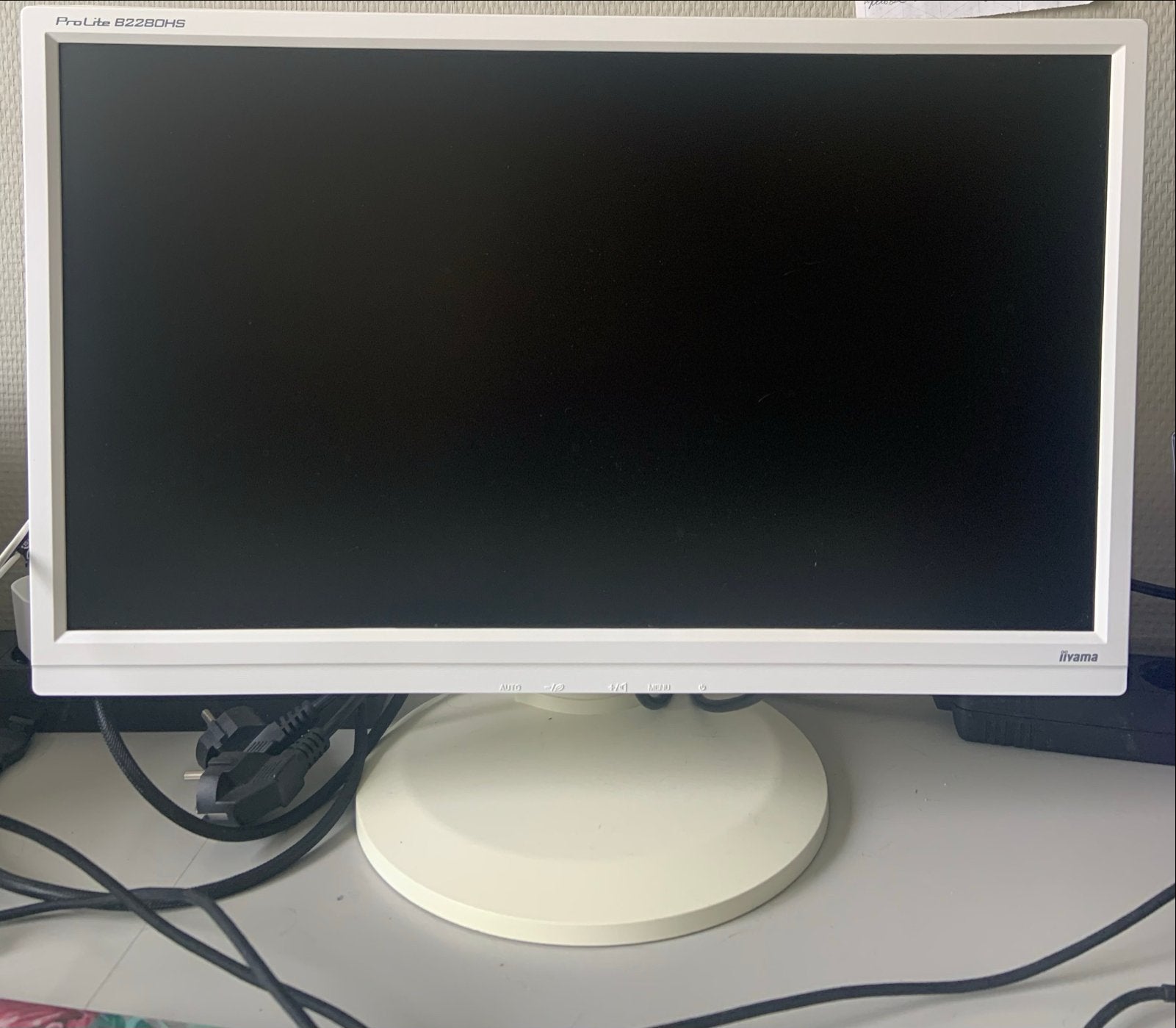 iiyama ProLite B2280HS Monitor - Full HD, 21.5 inch, Ophalen, Gebruikt, Kantelbaar, Full HD