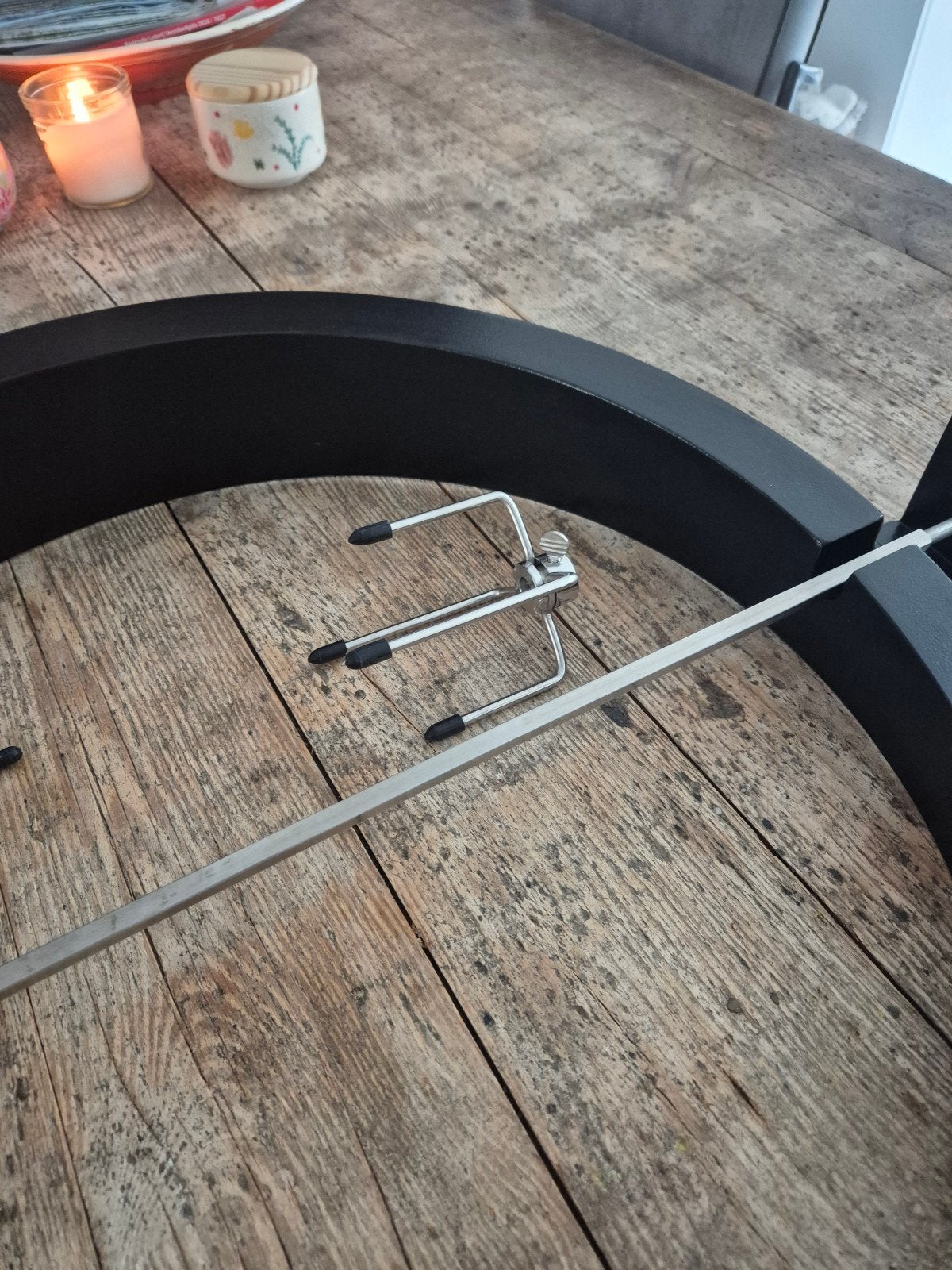 Rotisserie set voor BBQ/Grill - Zo goed als nieuw, Ophalen, Zo goed als nieuw, Intratuin