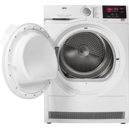 Condensdroger - AEG T6DB72GP ProSense, Witgoed en Apparatuur, Ophalen, 6 tot 8 kg, Zo goed als nieuw, Voorlader