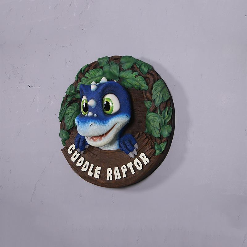 Cuddle Raptor – Wall Decor – Dinosaurus Diameter 77 cm, Ophalen, Nieuw, Overige soorten, Overige typen