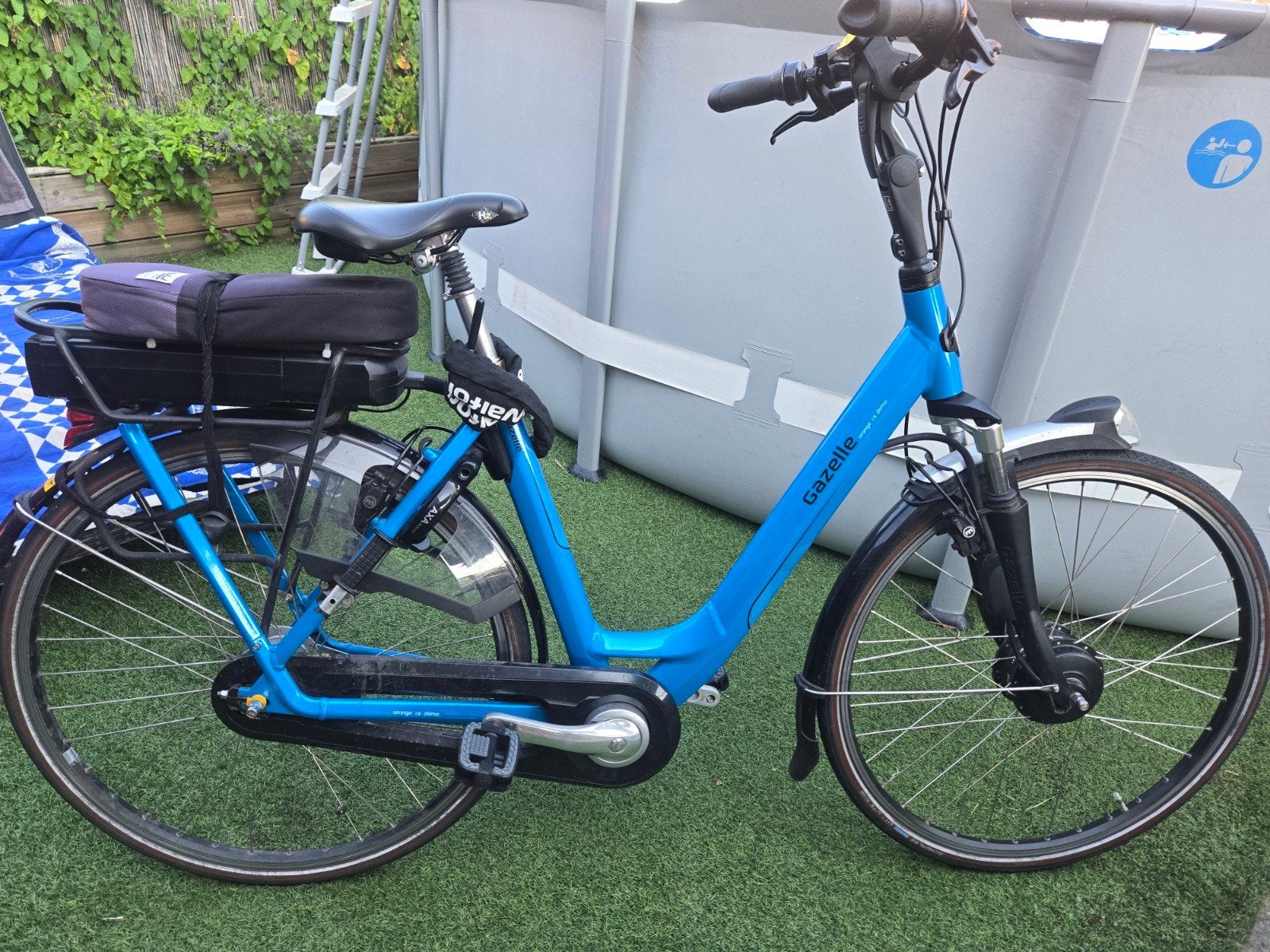 Gazelle Orange C7 HMB E-bike - Blauw - 238Wh accu, 51 tot 55 cm, Ophalen of Verzenden, Gebruikt, Gazelle