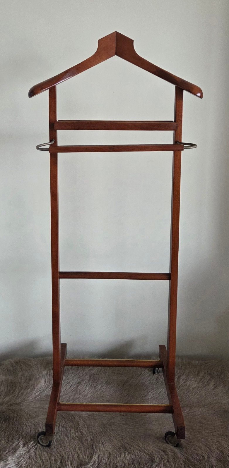 Vintage Italiaanse Dressboy - Fratelli Reguitti (Jaren 60), Huis en Inrichting, Ophalen, Gebruikt, Hout, Staande kapstok