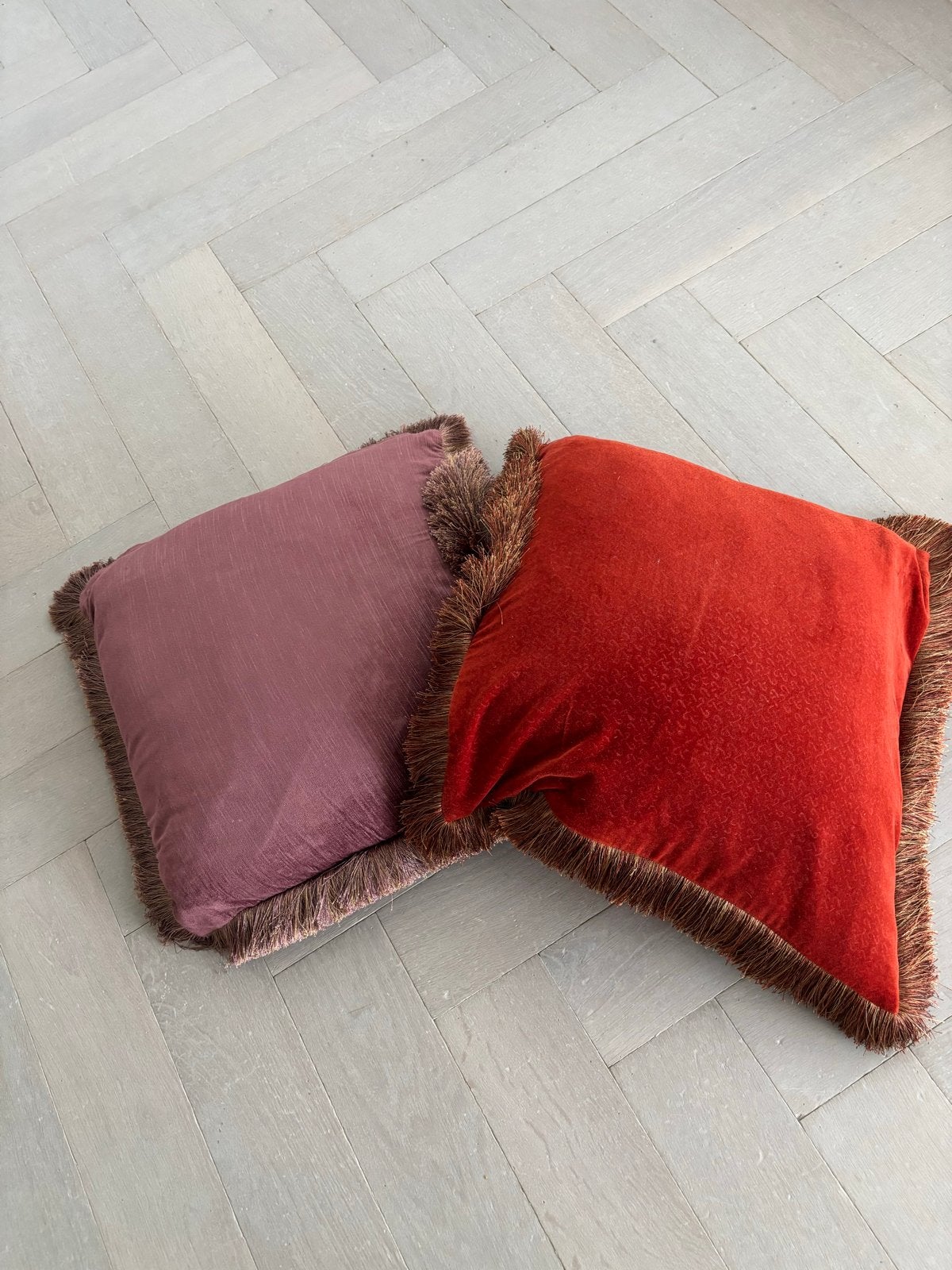 Rituals Kussens - 3x Rood, 3x Paars - 50x50 cm, Huis en Inrichting, Woonaccessoires | Kussens, Overige merken, Gebruikt, Vierkant