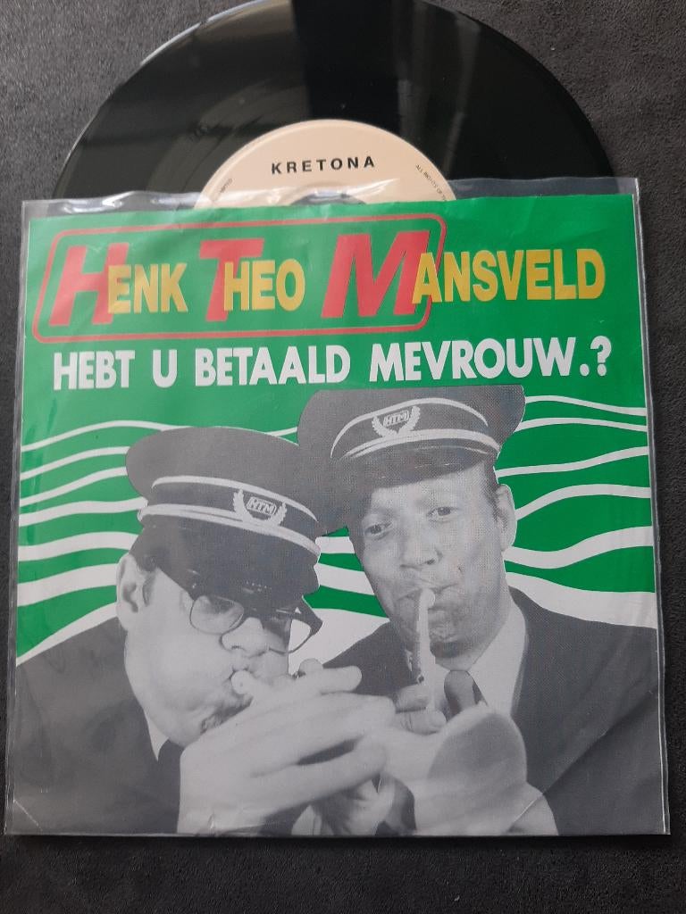 HENK THEO MANSVELD - HEBT U BETAALD MEVROUW, Gebruikt, 7 inch, Single, Ophalen of Verzenden