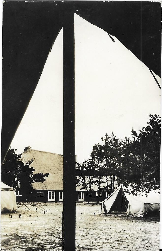 Leusden, C.J.M.V. Jongenskamp, Kamphuis, tent, Verzenden, 1940 tot 1960, Gelopen, Utrecht