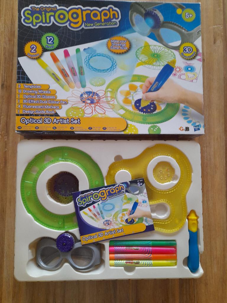 Spirograph / Tekenset, Ophalen of Verzenden, Gebruikt