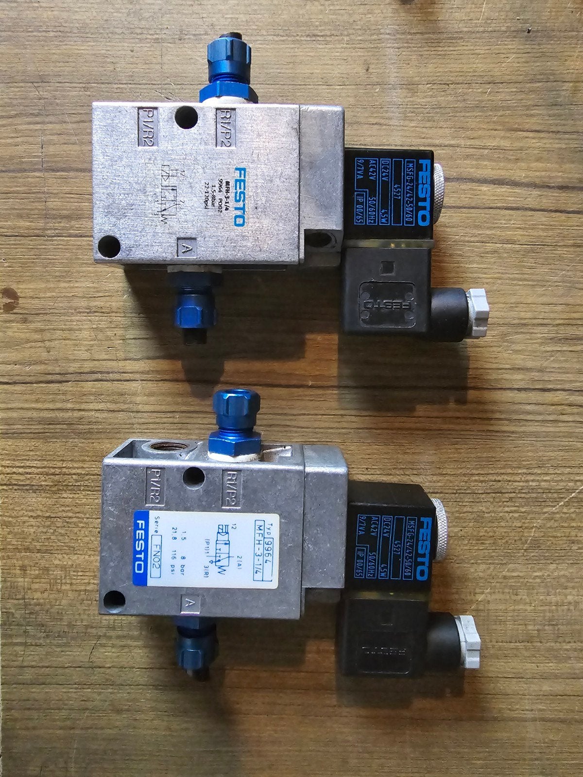 Festo MFH-3-1/4 Magneetventiel / Magneetventielen met spoel, Hobby en Vrije tijd, Ophalen of Verzenden, Gebruikt