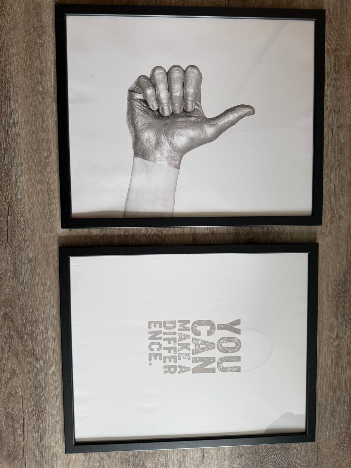 Twee ingelijste posters, Ophalen of Verzenden, Nieuw, Wit