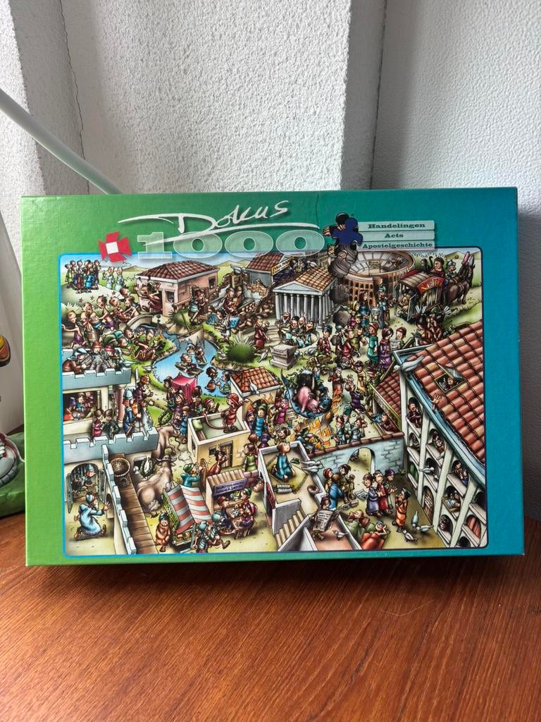 Het zoeklicht Dokus legpuzzel 1000 stukjes, Ophalen of Verzenden, 500 t/m 1500 stukjes, Zo goed als nieuw, Legpuzzel