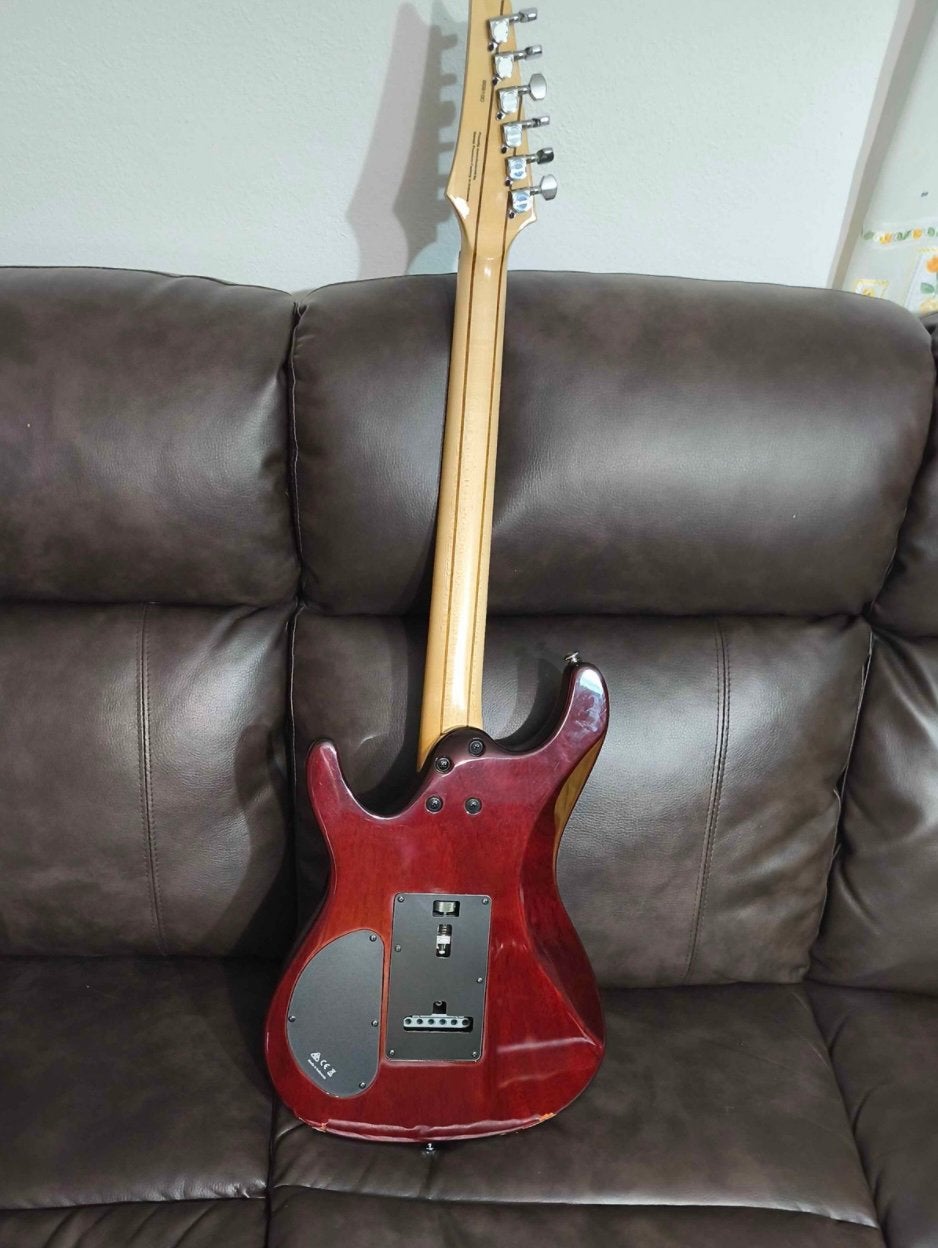 Ibanez SA960QM Premium – DiMarzio – Quilted Maple, Verzenden, Zo goed als nieuw, Elektrisch, 6-snarig