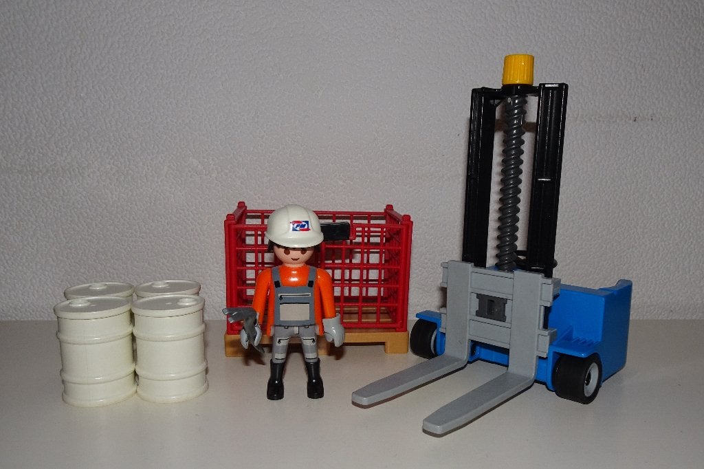 Playmobil cargoteam met lading (5259), Ophalen of Verzenden, Gebruikt