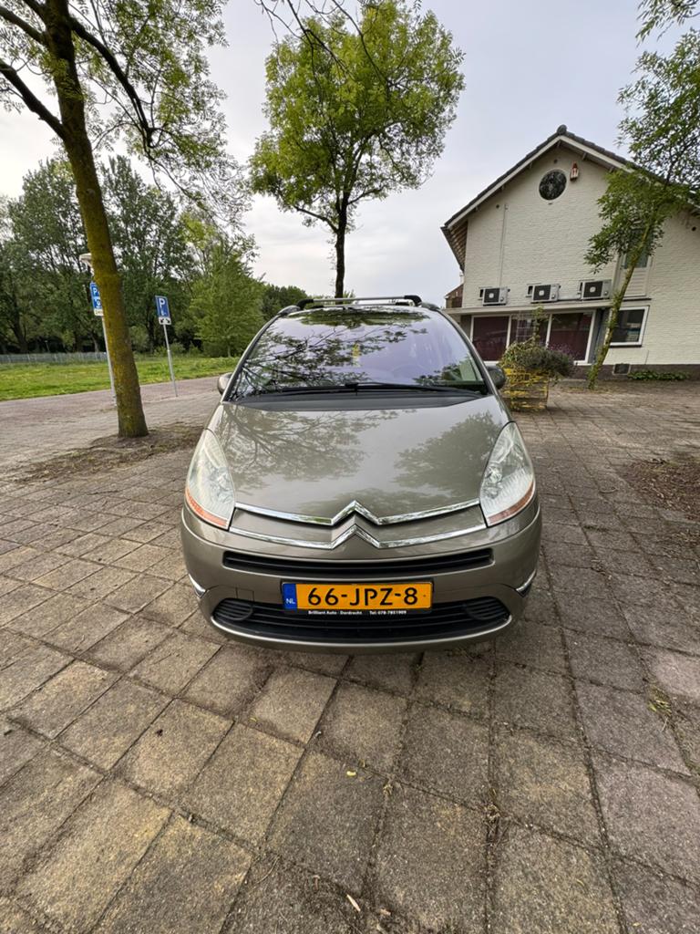 Citroën C4 (Grand) Picasso 1.6 VTI 2009 Bruin, Auto's, Voorwielaandrijving, 4 cilinders, Bruin, 7 stoelen