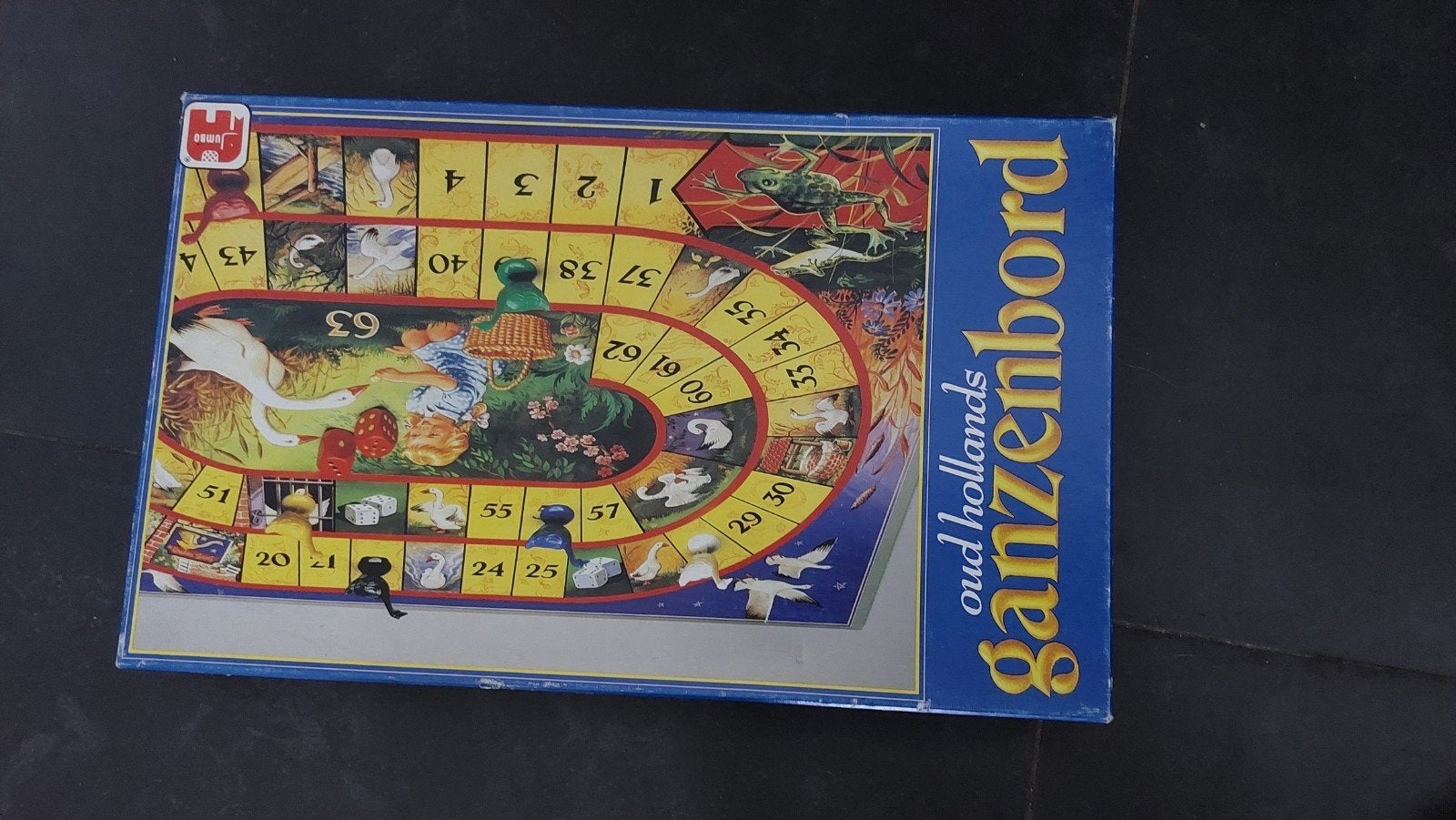 te koop oud Hollands ganzenbord, Ophalen of Verzenden