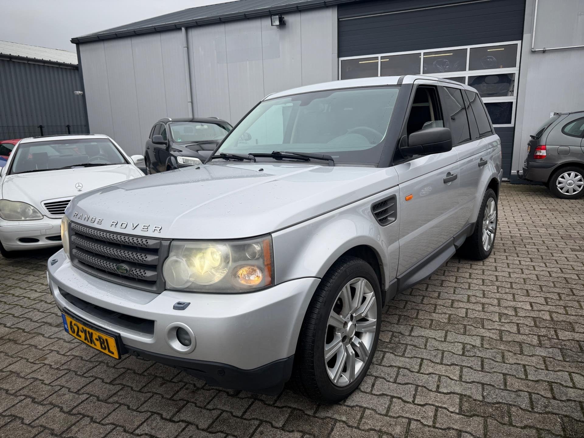 Land Rover Range Rover Sport 4.4 V8 HSE Grijs 2006 TOP ONDER, Auto's, Automaat, Gebruikt, 4394 cc, Leder