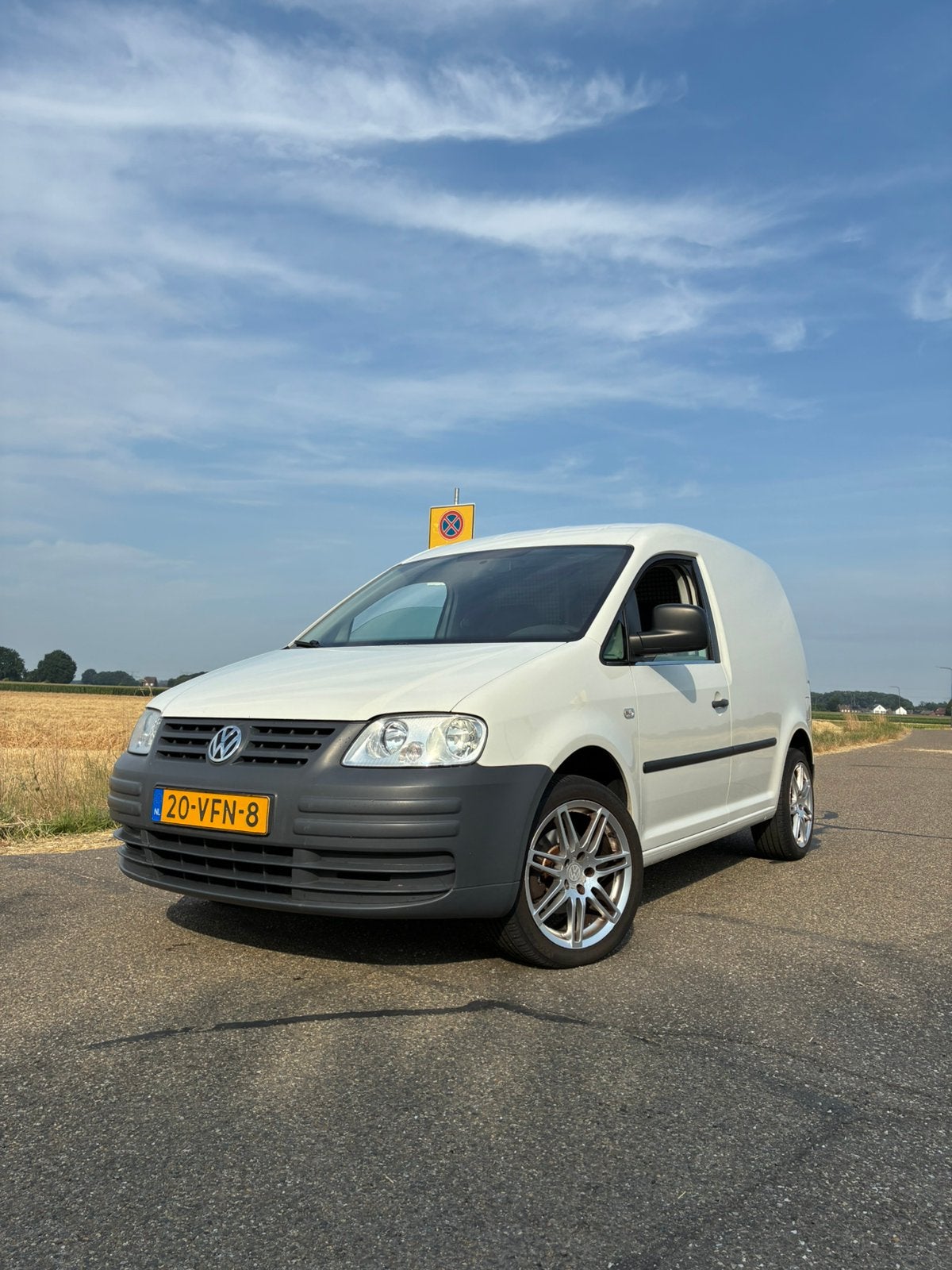 Volkswagen Caddy 2.0 SDI 51KW Bestel 2007, Auto's, Voorwielaandrijving, 4 cilinders, Volkswagen, Wit