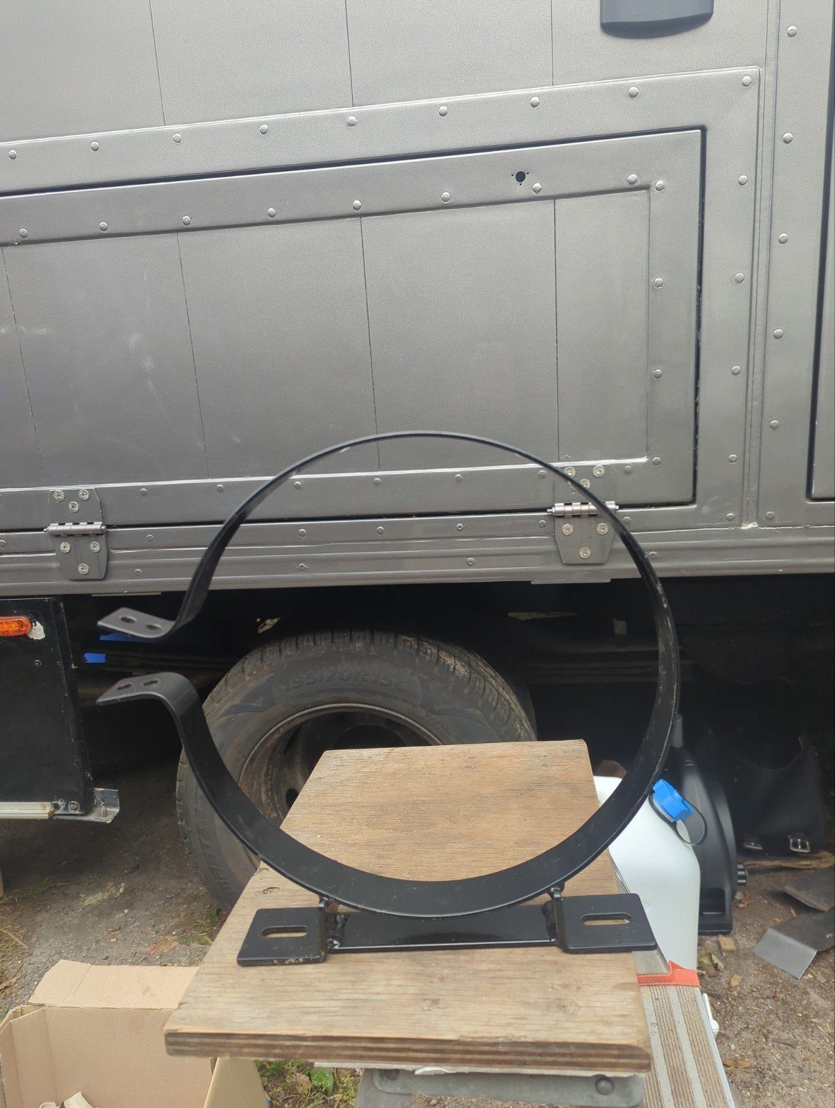 Stevige gasfles houder voor camper of caravan, Ophalen of Verzenden, Nieuw