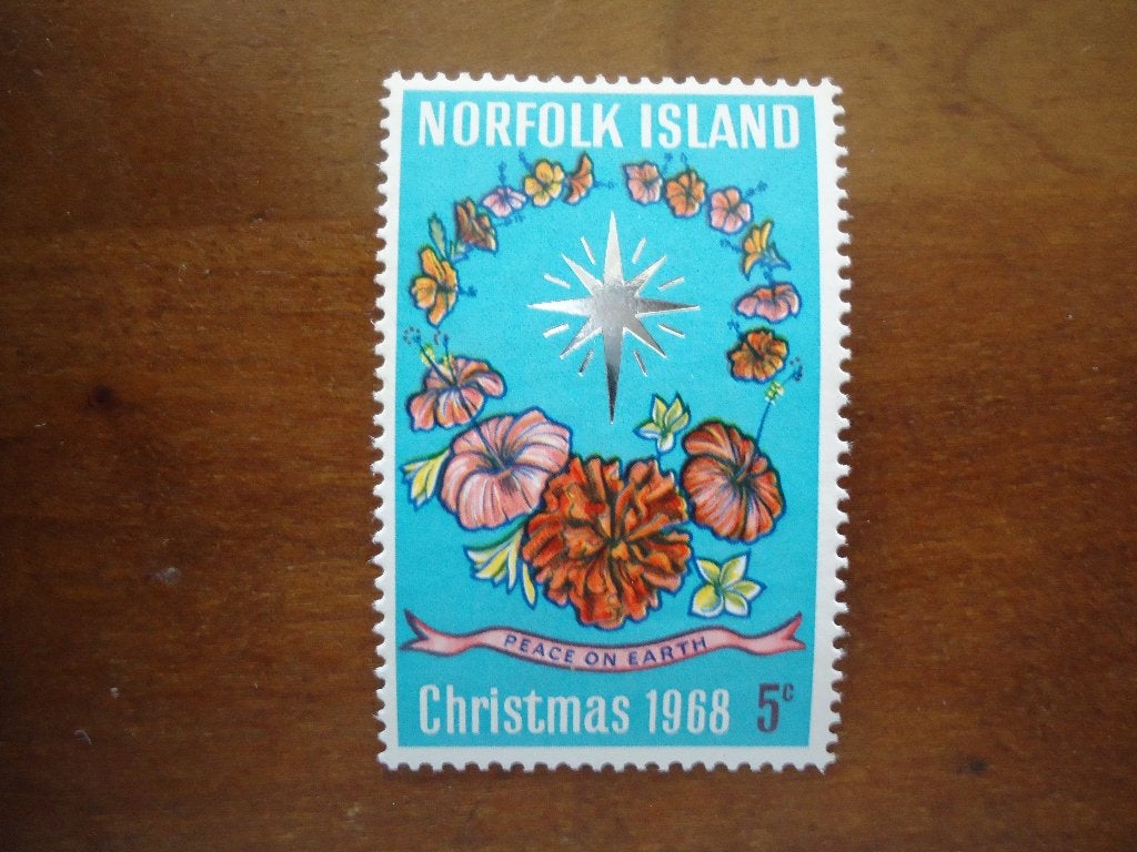 Flora Hibiscus Norfolk 1968, mi. 100 postfris, Ophalen of Verzenden, Postfris, Dier of Natuur