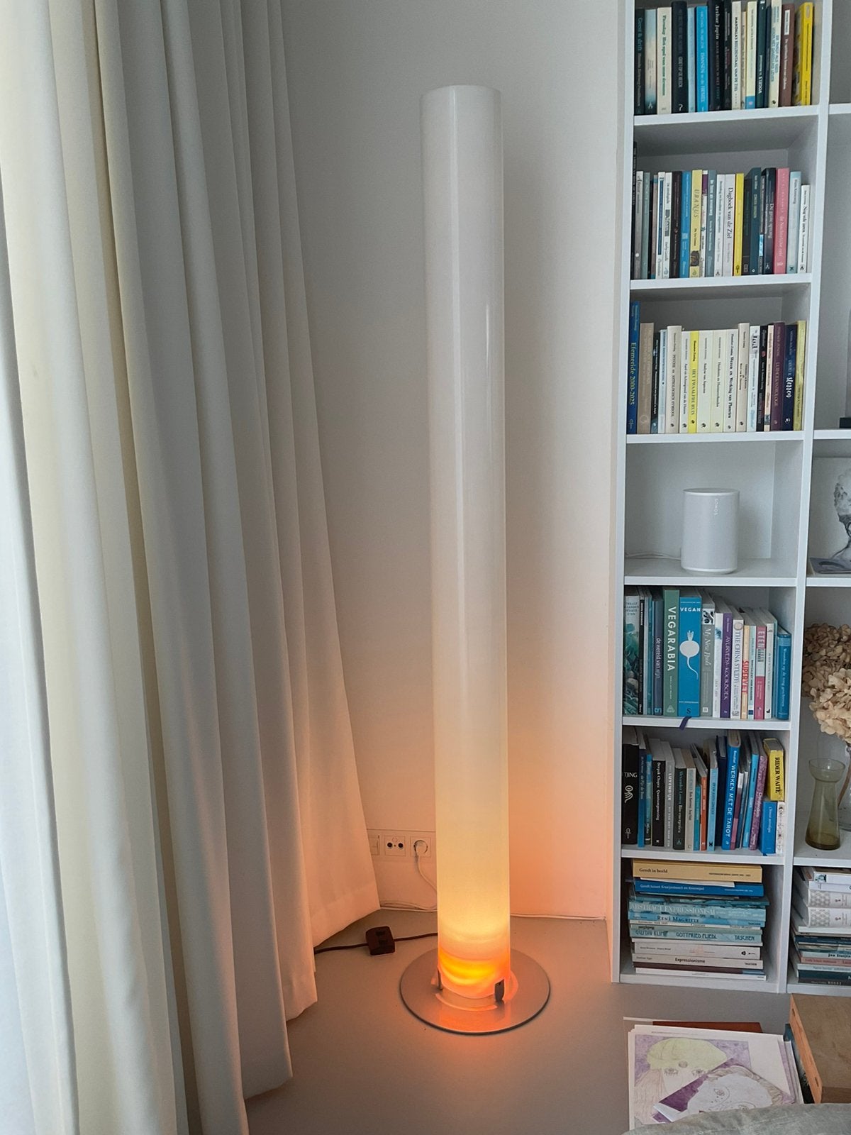 Flos Stylos design vloerlamp, Ophalen of Verzenden, Gebruikt, 200 cm of meer