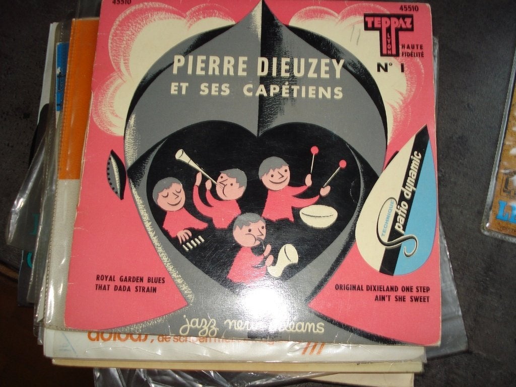 Pierre Dieuzey et ses Capétiens: Royal Garden blues    EP, Beschermende buitenhoes, Ophalen of Verzenden, Gebruikt, Jazz en Blues