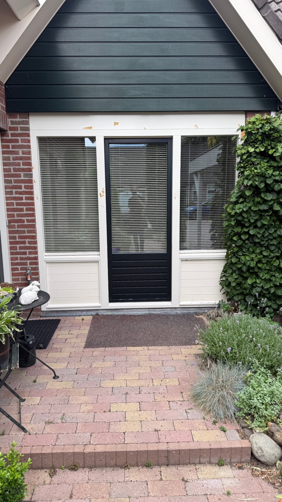 Kozijn Hardhout, Deurkozijn, Zo goed als nieuw, Hout, Ophalen