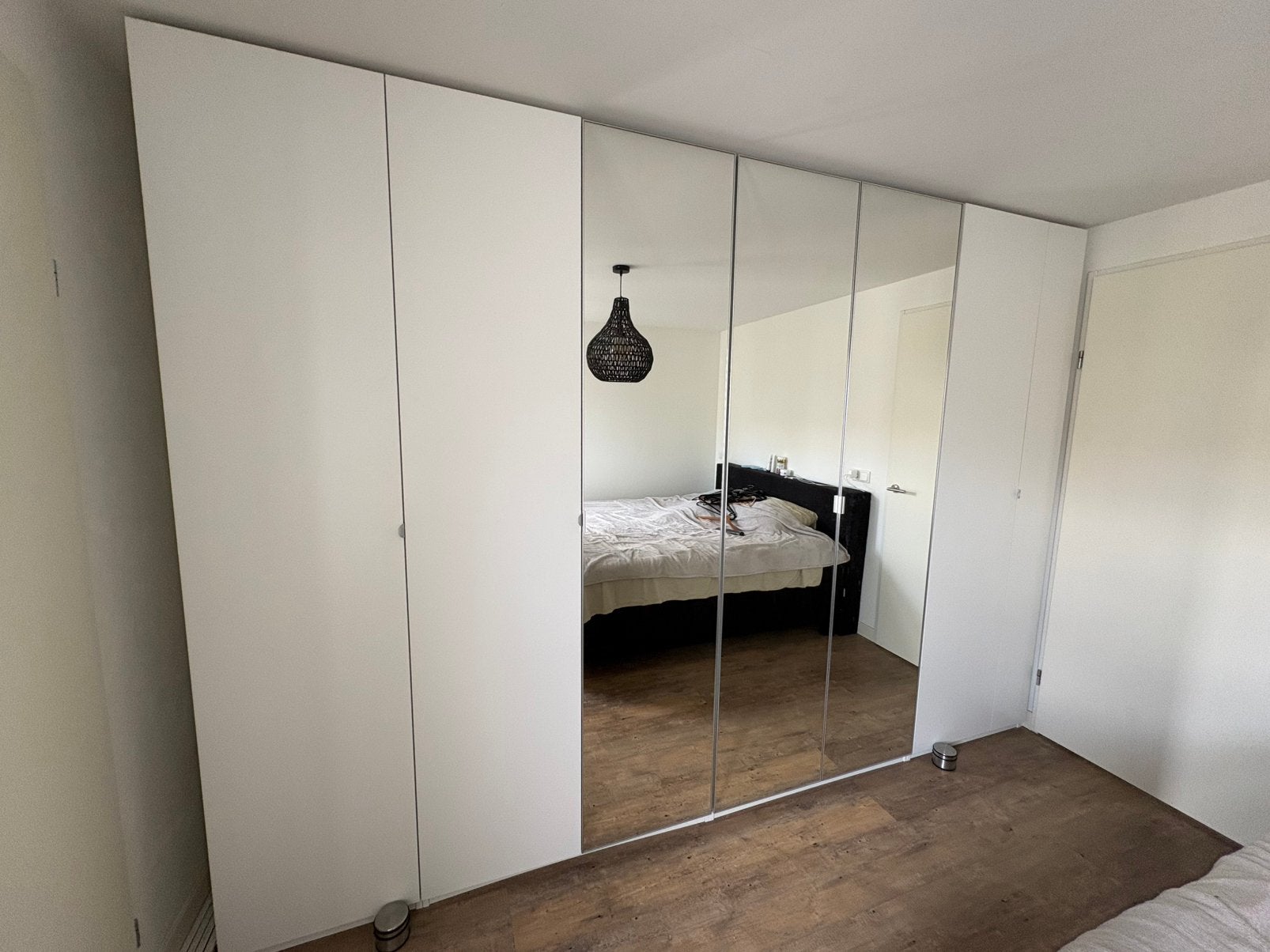 Witte Ikea pax kast 2,36 hoog, Ophalen, Zo goed als nieuw, 50 tot 75 cm, 200 cm of meer