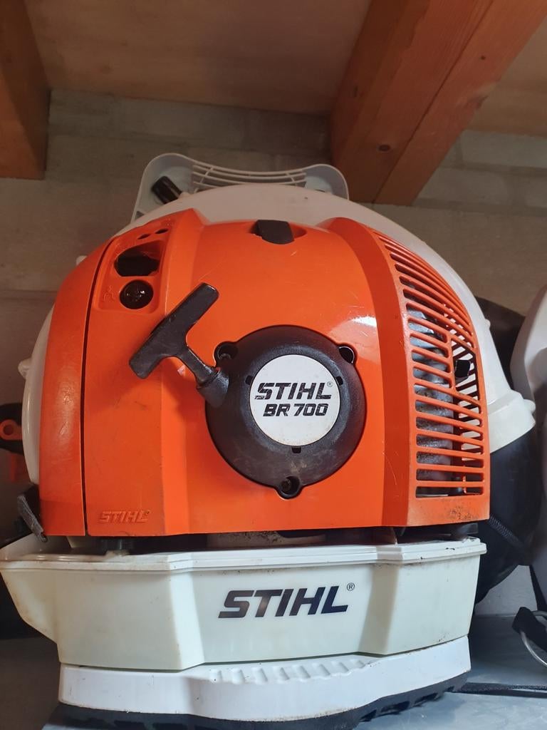 Stihl br 700 bladblazer, Tuin en Terras, Bladblazers, Ophalen, Gebruikt, Benzine