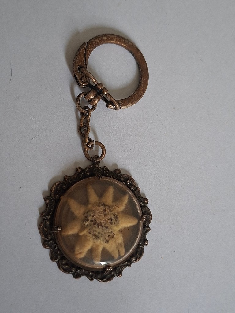 Sleutelhanger edelweiss, Ophalen of Verzenden