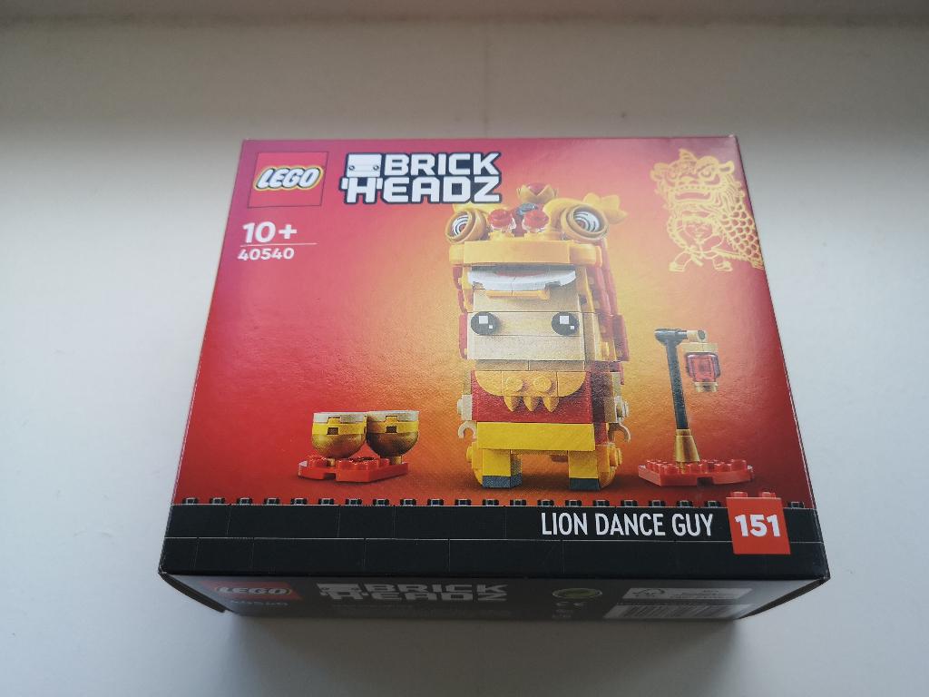 Lego 40540 Brickheadz Lion Dance Leeuwendanser NIEUW, Overige thema's, Lego, Nieuw, Ophalen of Verzenden