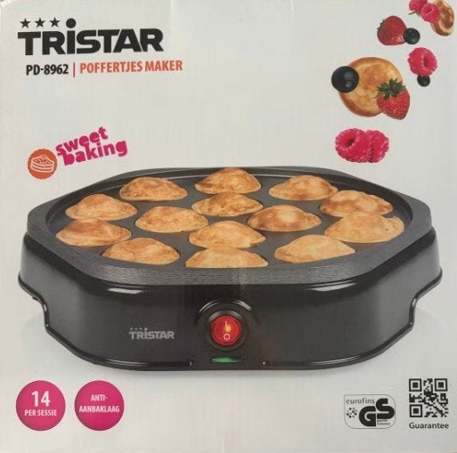 tristar PD-8962 poffertjesmaker, Ophalen, Zo goed als nieuw