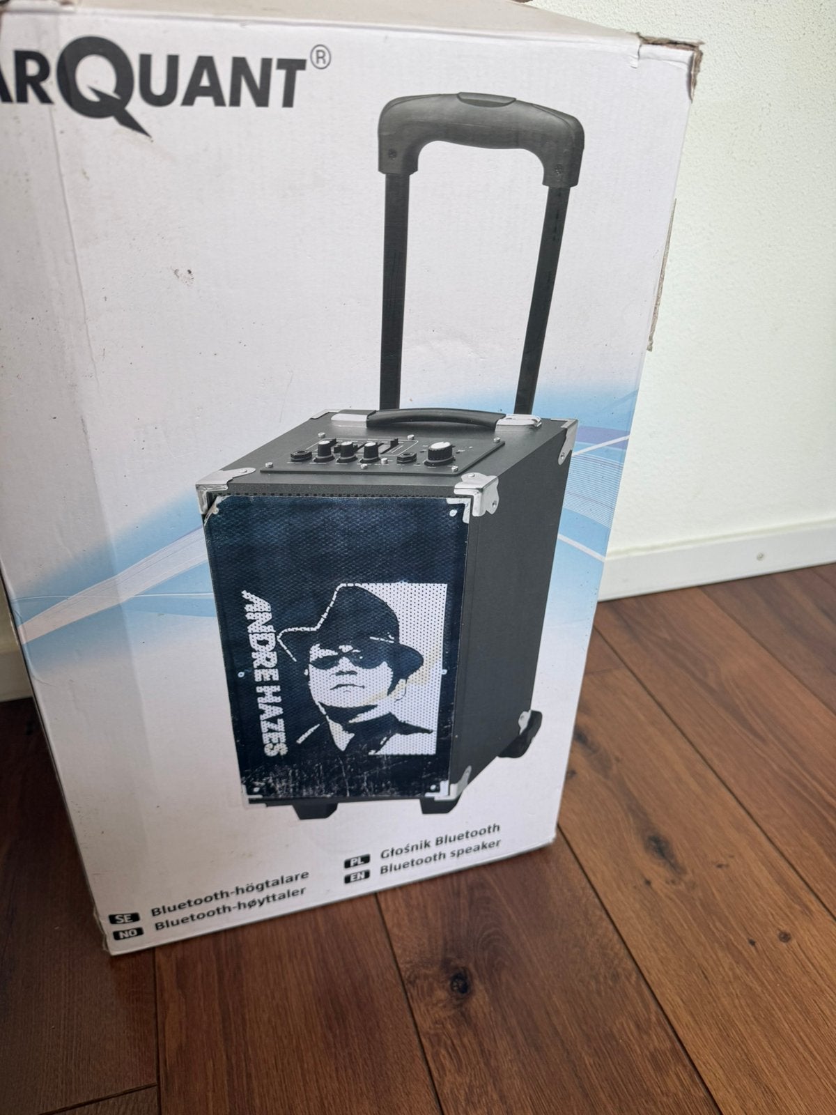 Marquant Party Speaker (Model 920533) – André Hazes Editie!, Party speaker, Nieuw, AUX-ingang, Minder dan 60 watt