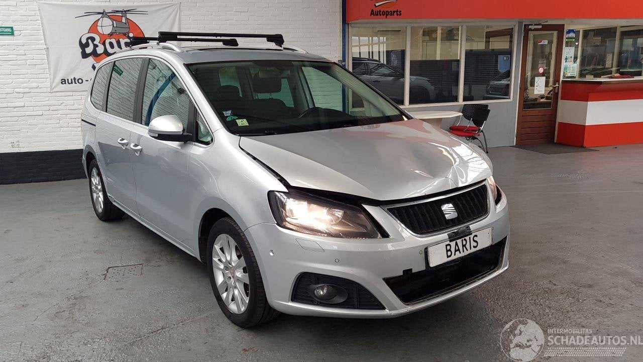 SEAT Alhambra 2.0 TDI 16V MPV AUT DSL 1.968CC 103KW 140PK, Auto diversen, Schadeauto's, Automaat, Diesel, Service@seat.de, Zilver of Grijs