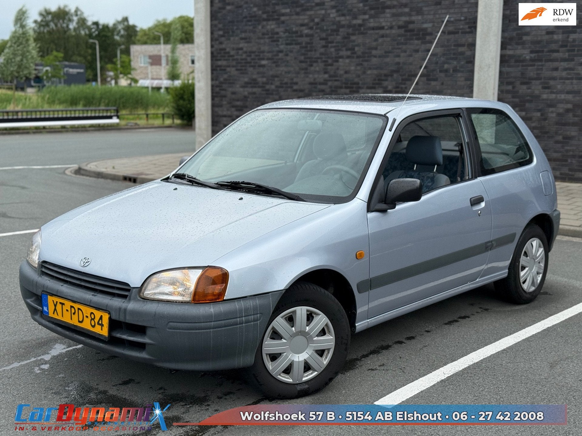 Toyota Starlet 1.3-16V XLi | Automaat | Distributie 2025 | 1, Gebruikt, 4 cilinders, 400 kg, Origineel Nederlands