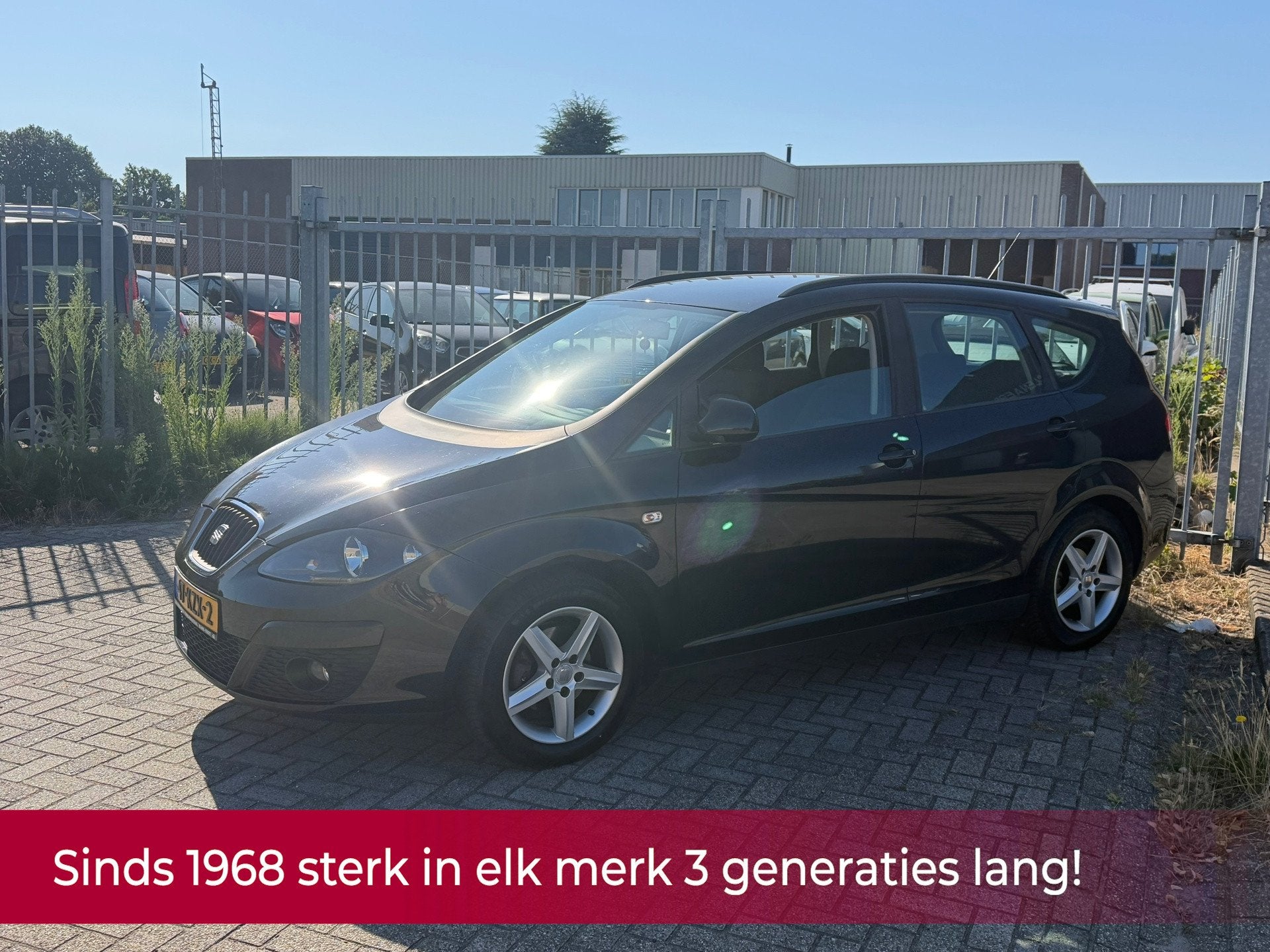 Seat Altea XL 1.6 Hattrick 2e eigenaar NL AUTO NAP! Airco l, Zwart, 4 cilinders, Altea XL, Zwart
