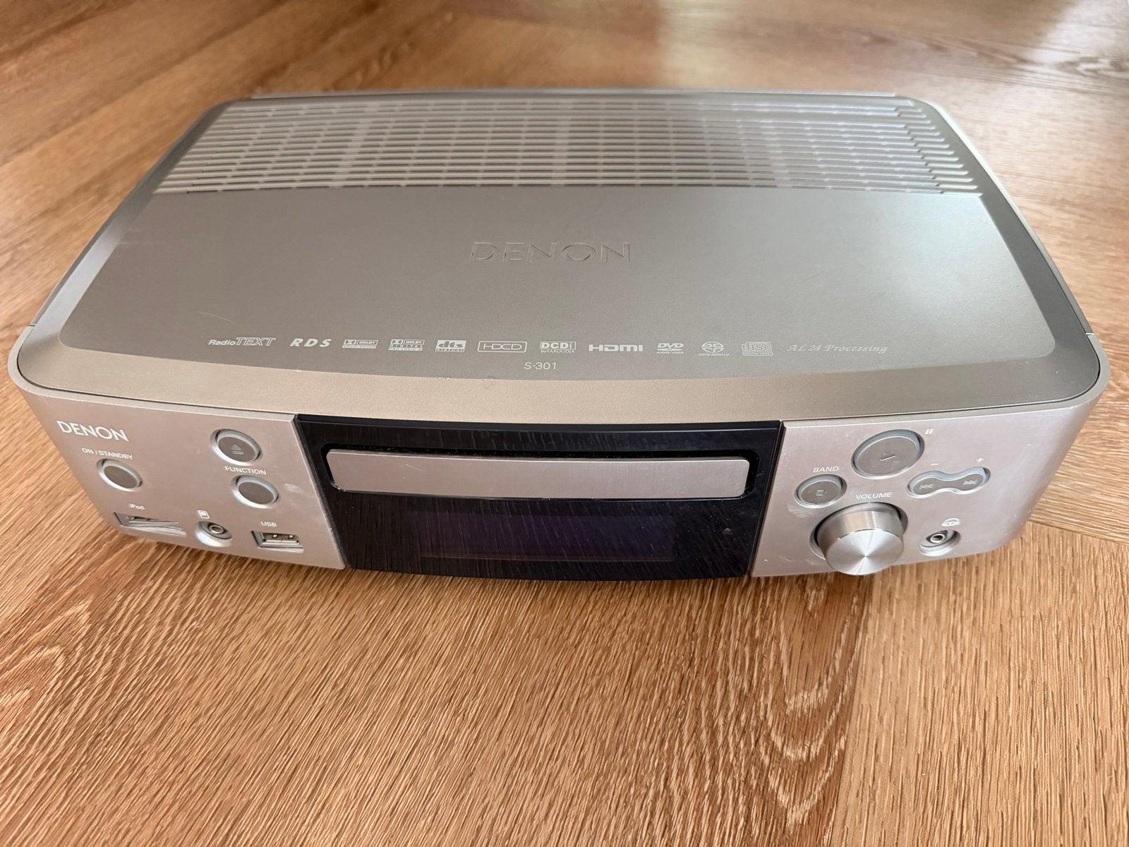 Denon S-301 DVD-speler/receiver met afstandsbediening, Ophalen of Verzenden, Zo goed als nieuw, Dvd-speler